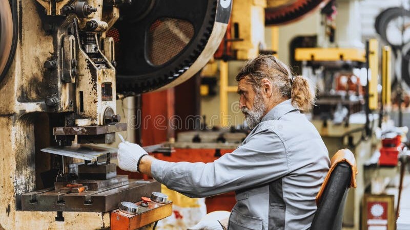 Indian industrial engineering factory with heavy machinery